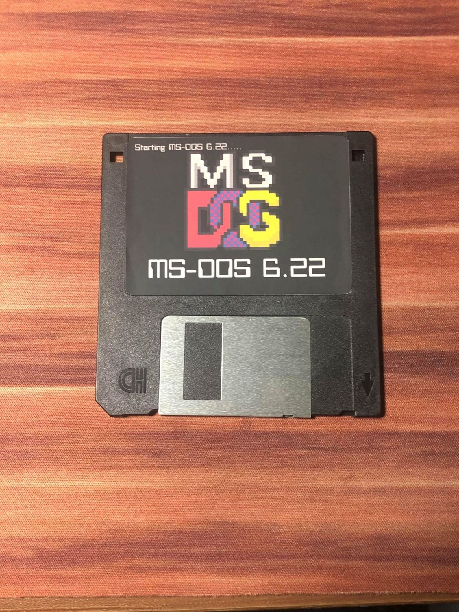 MSDOS 6.22 Boot Disk Floppy Etsy