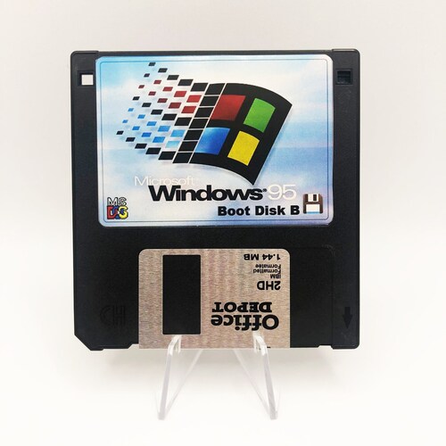 Windows 98 Boot Disk Floppy PC DOS Etsy