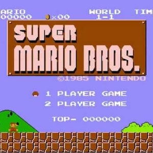 Super Mario Bros Sega Genesis Homebrew Game - Etsy