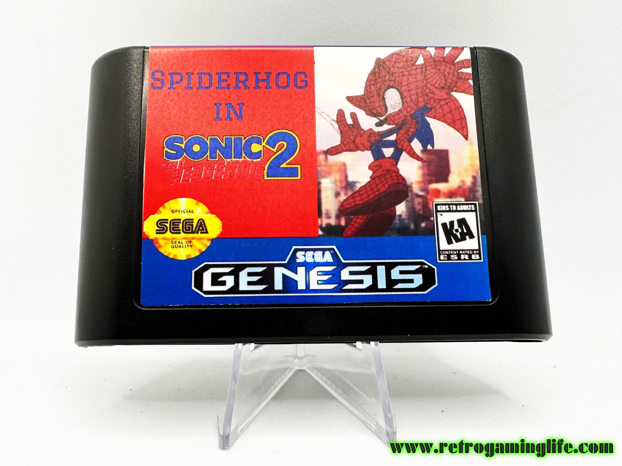 Sonic Classic Heroes Sega Genesis Repro Game Cart -  Denmark