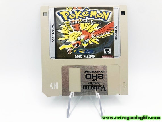 Pokemon Gold Version Floppy Disk Gimmick