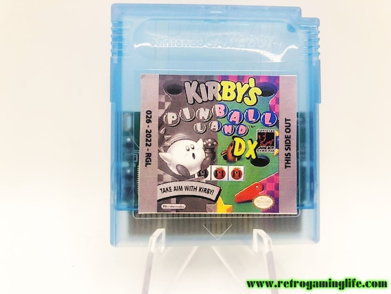 Kirby's Pinball Land DX Gameboy Color Game Cart - Etsy