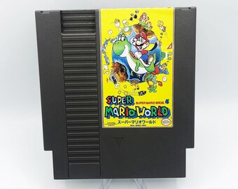 Super Mario World NES Cart Game