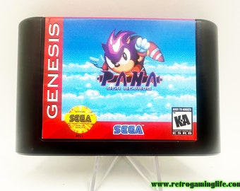 Pana Dea Hejhog Sega Genesis Repro Game Cart