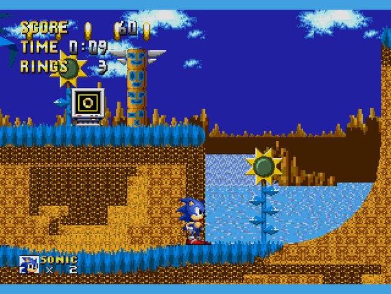 Sonic Gaiden Play as Mighty the Armadillo Sega Genesis Game -  Hong Kong