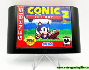 Conic the Cat 2 Repro Sega Genesis Game Cart