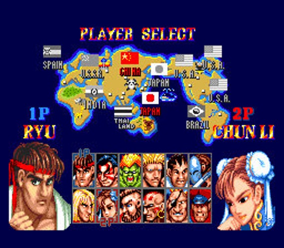 Street Fighter 2 - The World Warrior - Full Game Walkthrough