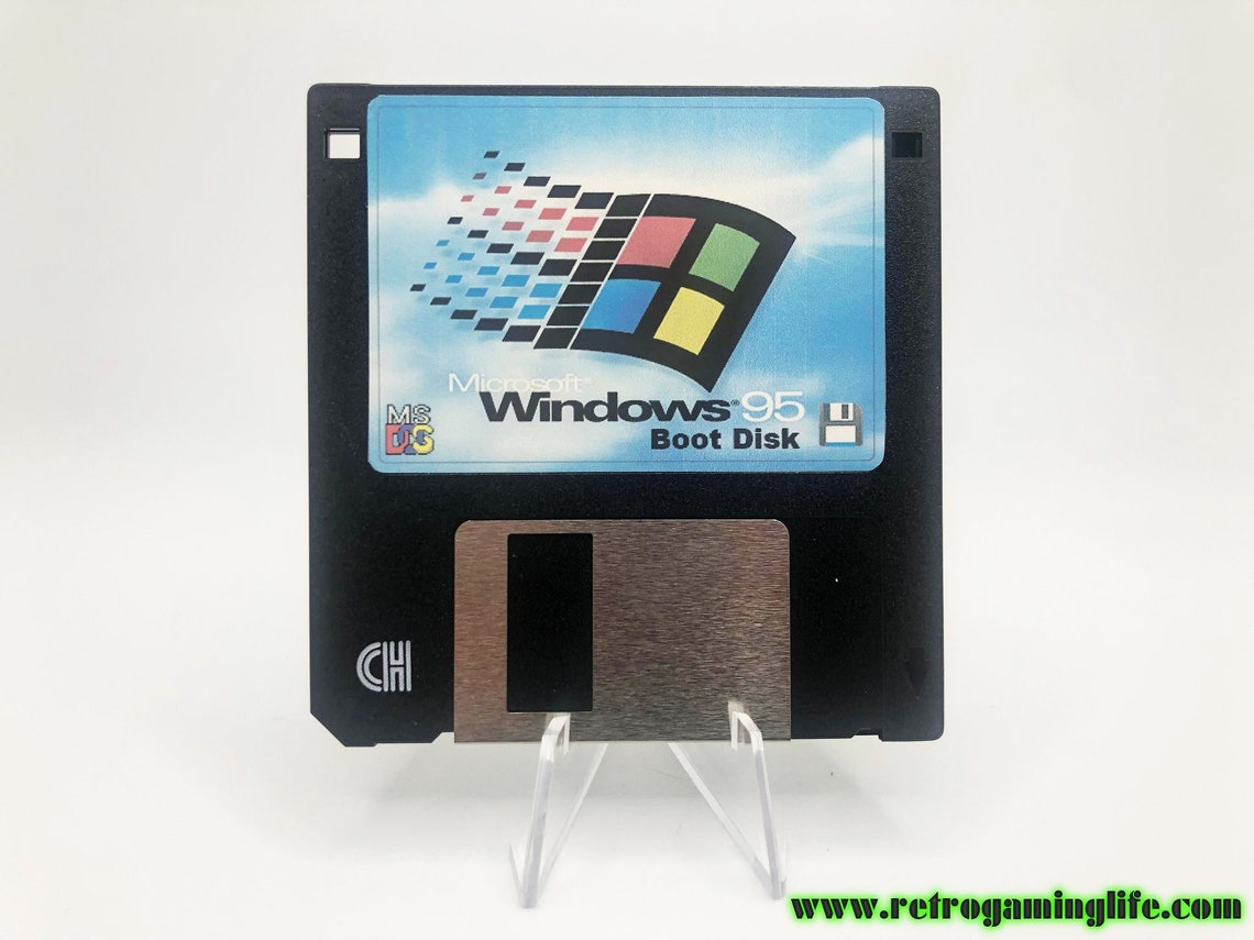 Windows 95 Boot Disk DOS PC Floppy Etsy