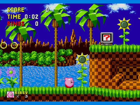 Kirby no sonic 2 