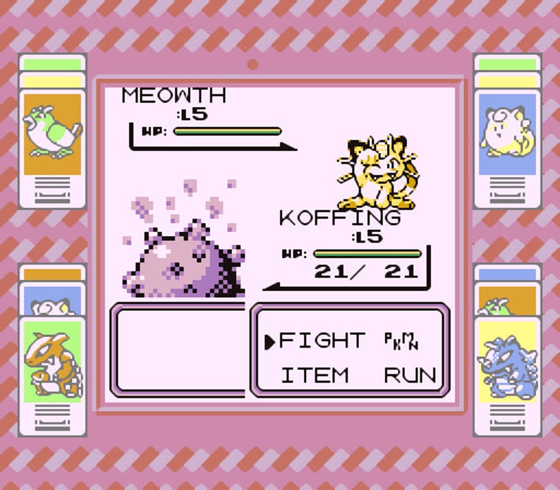 Pokemon Team Rocket Version Gameboy Game Etsy