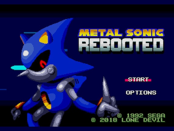 Metal Sonic Hyperdrive Rebooted Sega Genesis Game -  Hong Kong