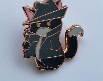 Kitty Detective Magnet, Magnetic Needle Minder