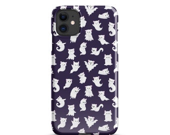Ghost Kitties Snap case for iPhone®