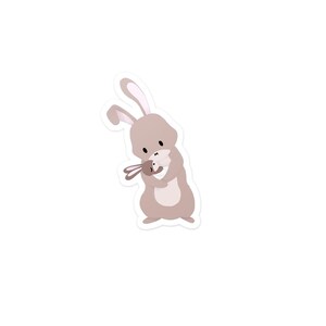 Una pegatina de conejitos, madre y bebé del amor de una madre (#1 de 5)