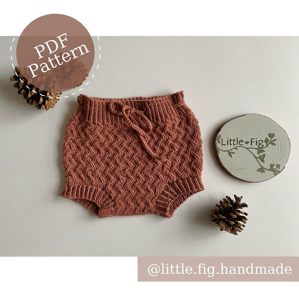 Modèle de tricot pour bébé Bloomers AVERY PDF par Little Fig
