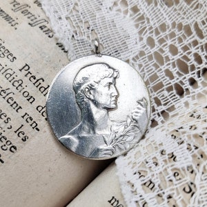 Vintage silver medal 1944