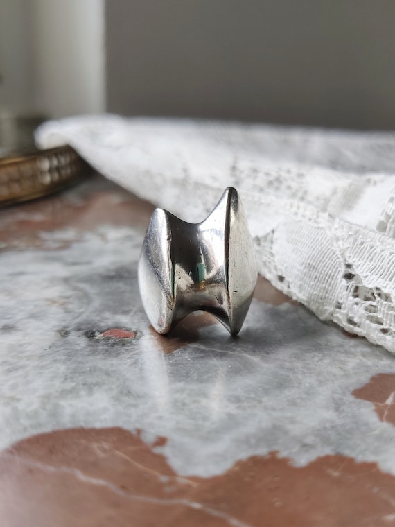 ジョージジェンセン #140 ヘニング・コッペル リング Silver925 Estate Sterling Silver Georg Jensen Modern Ring by Henning