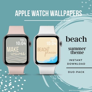 Apple Watch BEACH (Summer Theme) Wallpapers