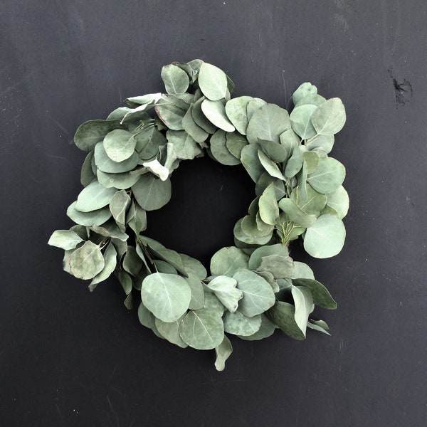 Silver Dollar Wreath Etsy