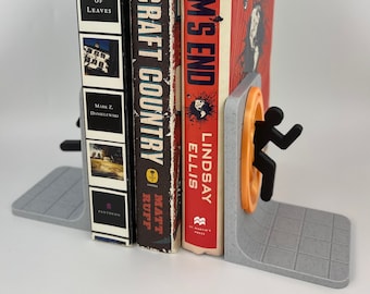 Portal Inspired Video Game/Movie Book-ends