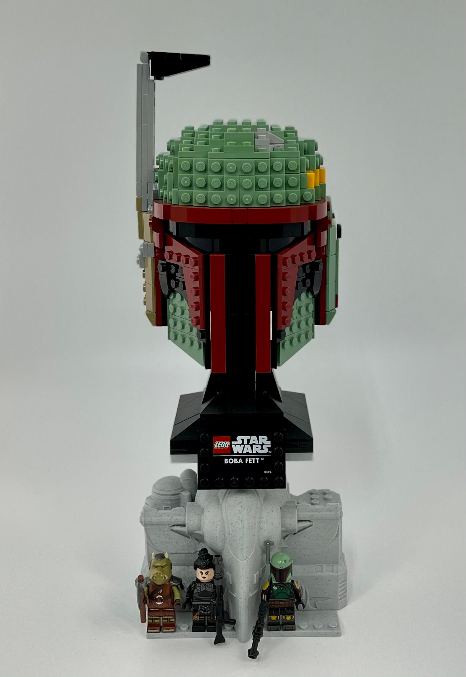 LOADS Space Wars Helmet Body Display for Lego Star Comoros
