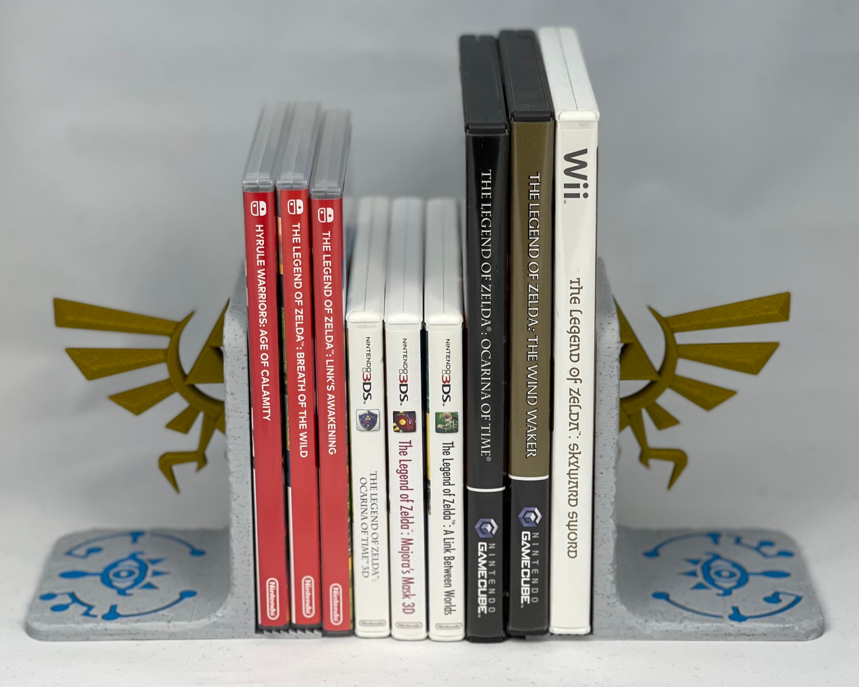 Zelda Inspired Video Game/Movie Book-ends