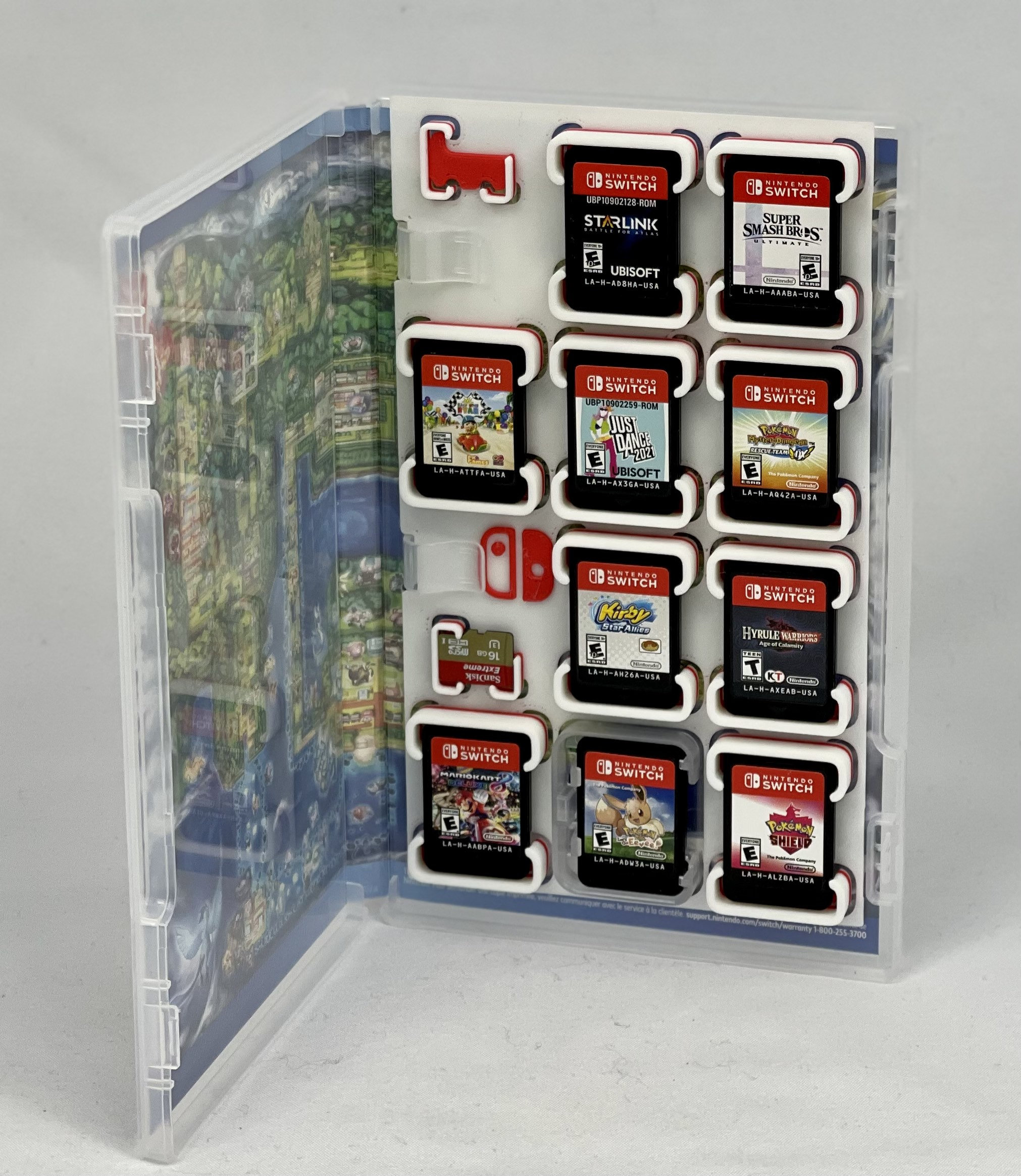 Switch Game Case Insert 10 Games Etsy