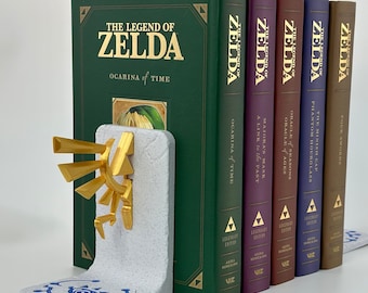 Zelda Inspired Video Game/Movie Book-ends