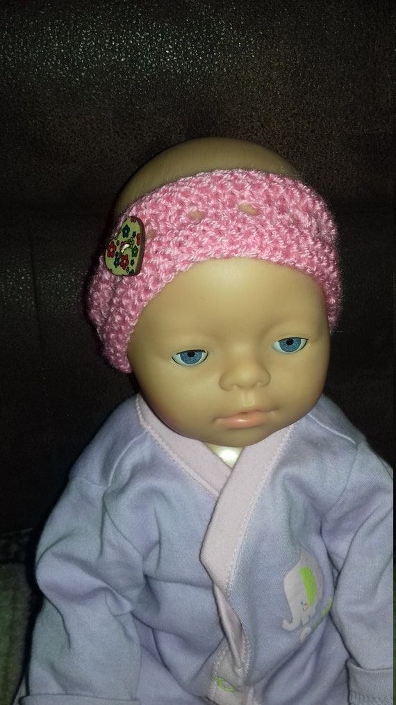 knitted baby headbands