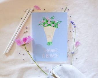 Greeting Card // Thanks A Bunch