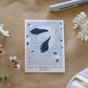 Look at the Birds of the Air Sticker // Matthew 6:26
