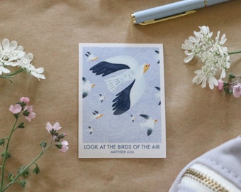 Look at the Birds of the Air Sticker // Matthew 6:26