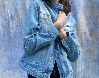 Light Blue Denim Jacket REACTIVE Y2K