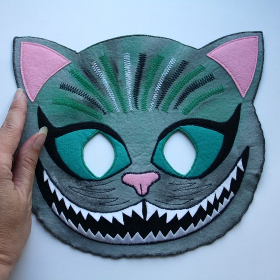 Cheshire Cat Mask Cheshire Halloween Mask Cheshire Cat Costume Tim Burton Cheshire Cheshire Cosplay Christmas Mask Tim Burton