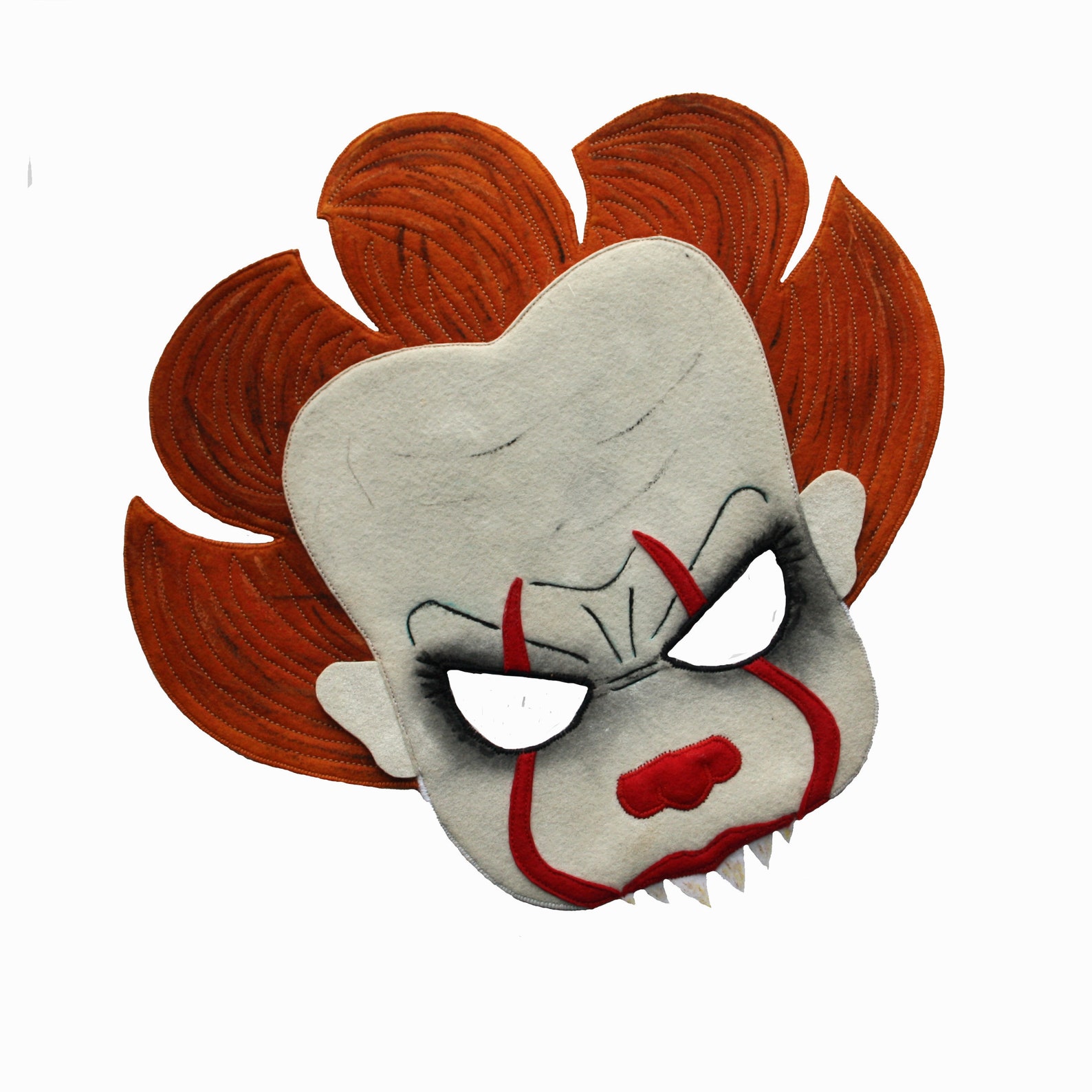 PENNY WISE MASK Penny wise the clown Penny wise movie mask Etsy