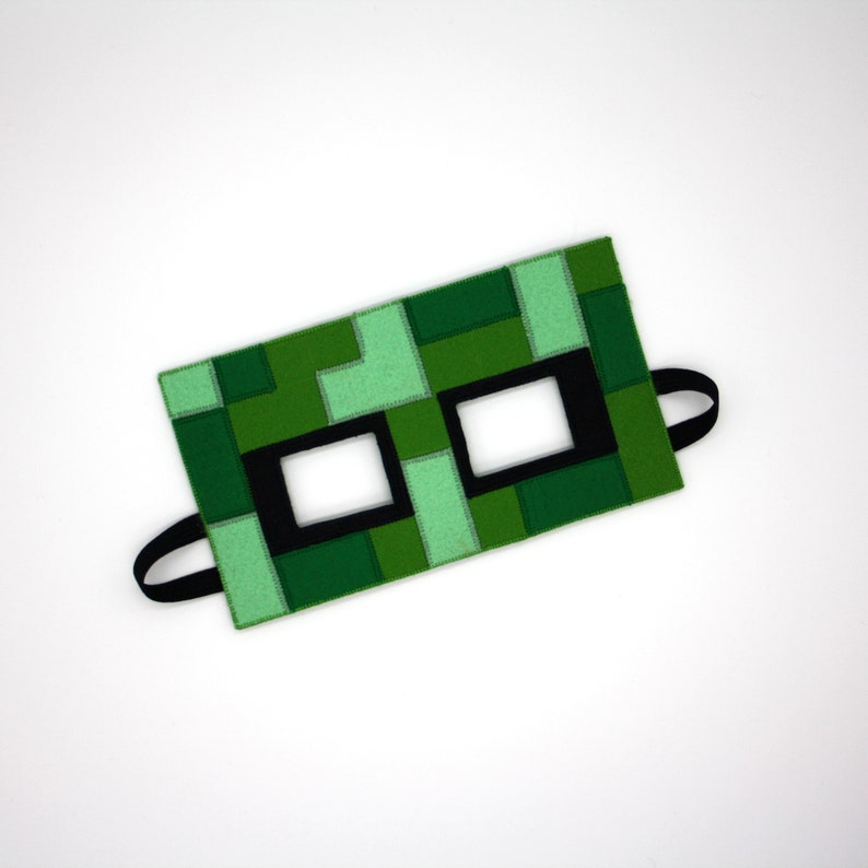 MINECRAFT MASK Minecraft birthday Creeper mask Enderman Etsy