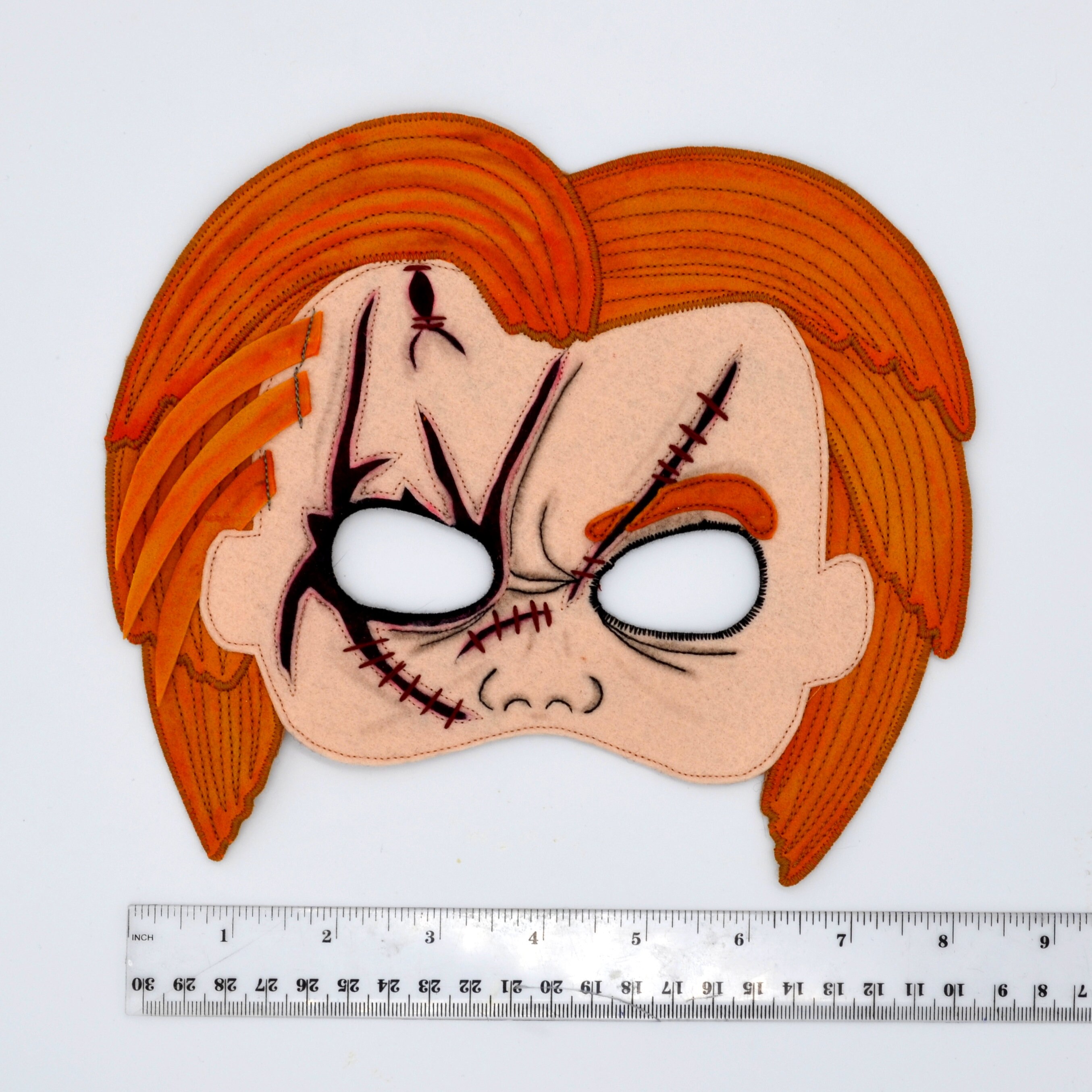 CHUCKY DOLL felt mask Chucky childs play Good guys doll Etsy