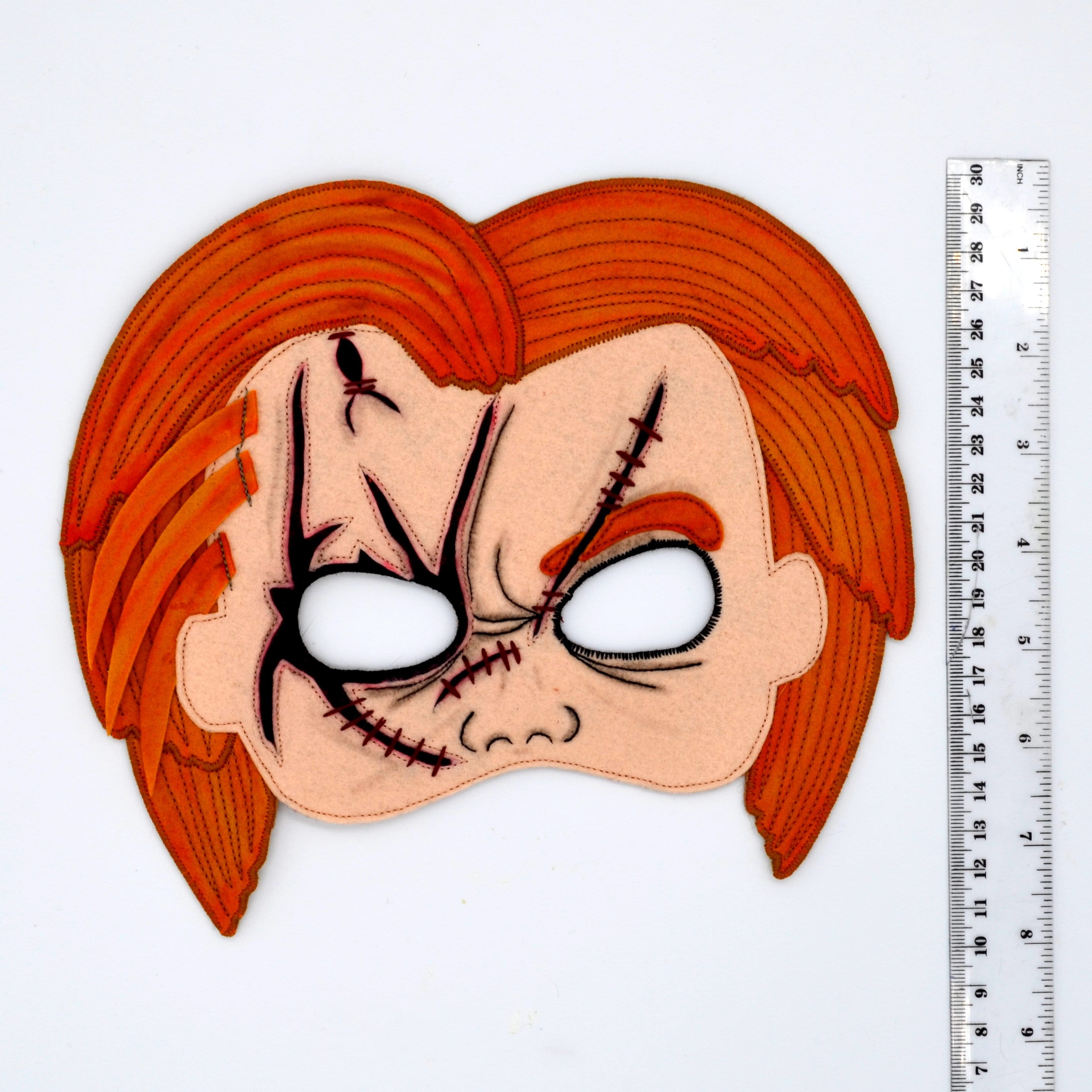 CHUCKY DOLL felt mask Chucky childs play Good guys doll Etsy