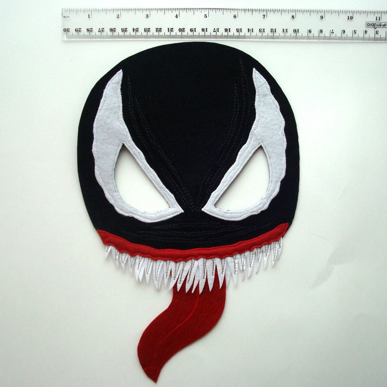 PDF PATTERN VENOM mask Marvel Venom Costume Venom 2018 | Etsy