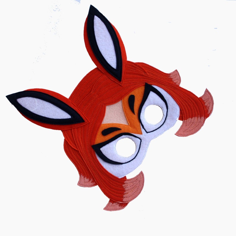 MIRACULOUS RENAROUGE MASK Rena Rouge Felt mask Party | Etsy