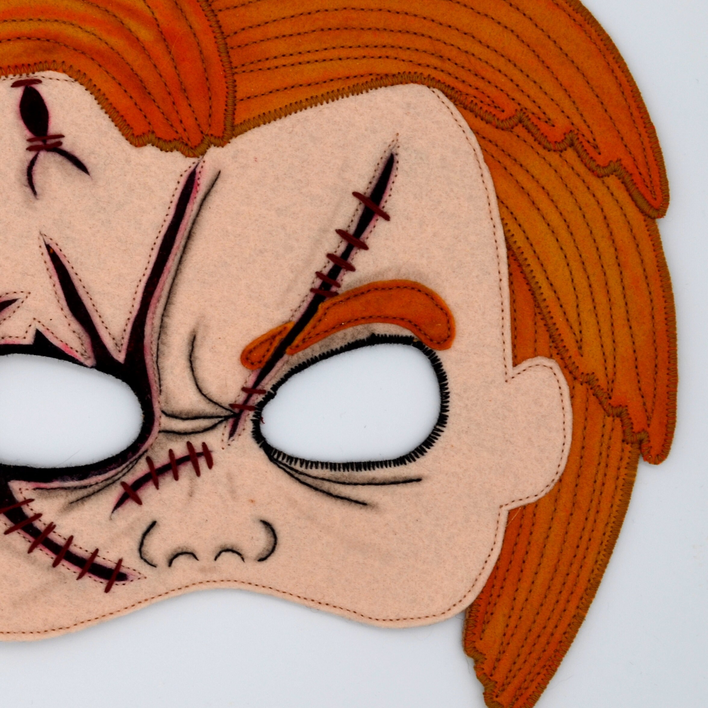 CHUCKY DOLL felt mask Chucky childs play Good guys doll Etsy