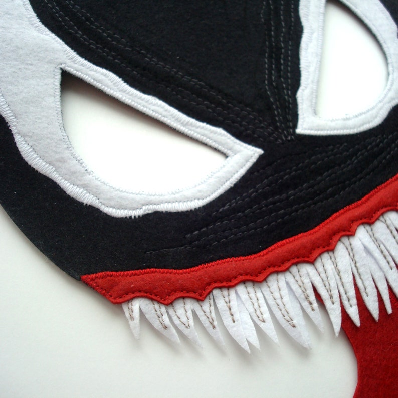 PDF PATTERN VENOM mask Marvel Venom Costume Venom 2018 | Etsy