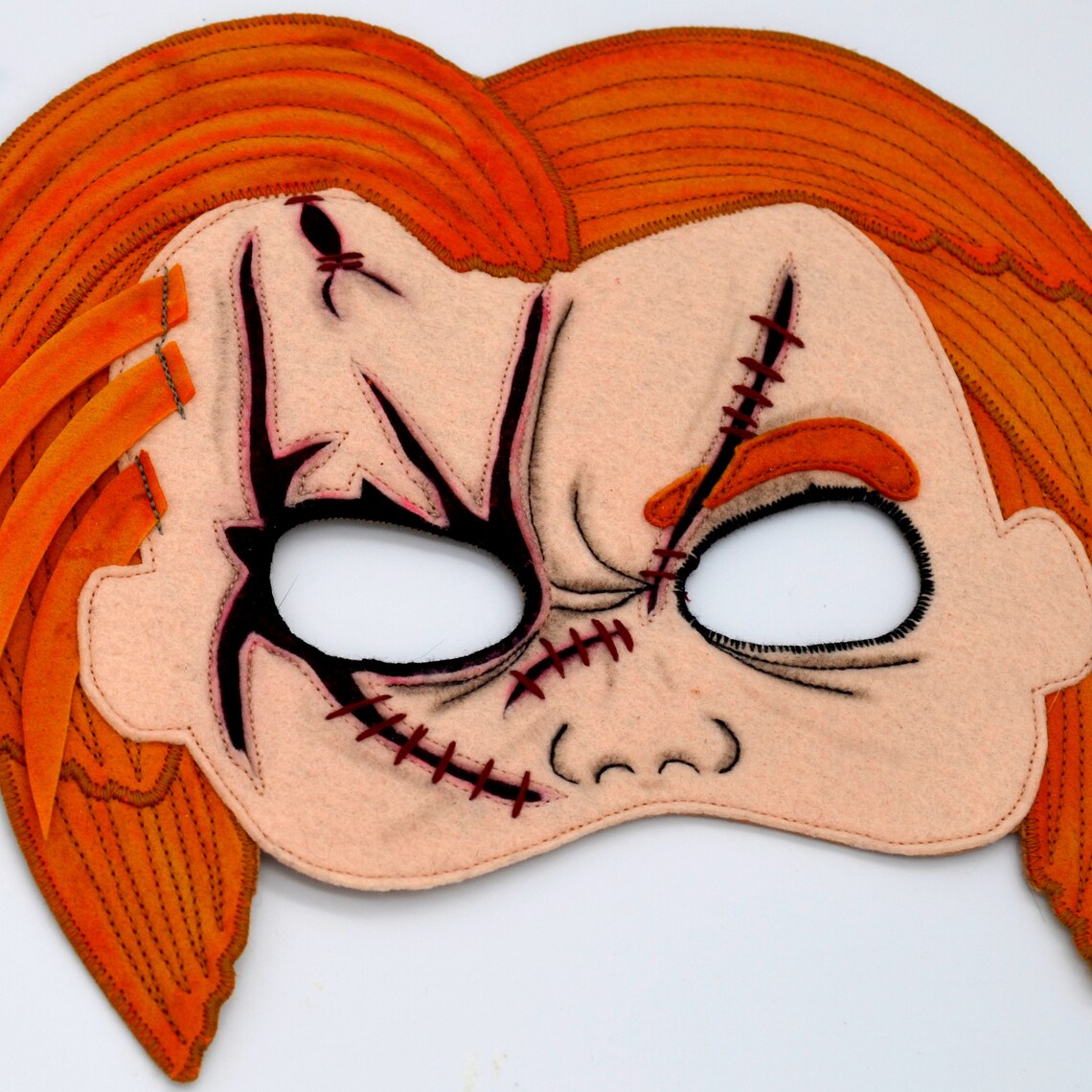 CHUCKY DOLL felt mask Chucky childs play Good guys doll Etsy