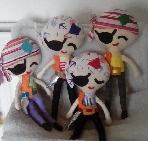 pirate stuffed toy