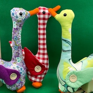 Sitting Goose toy