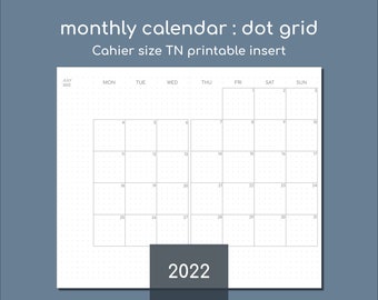 Printable Tn Inserts - Etsy