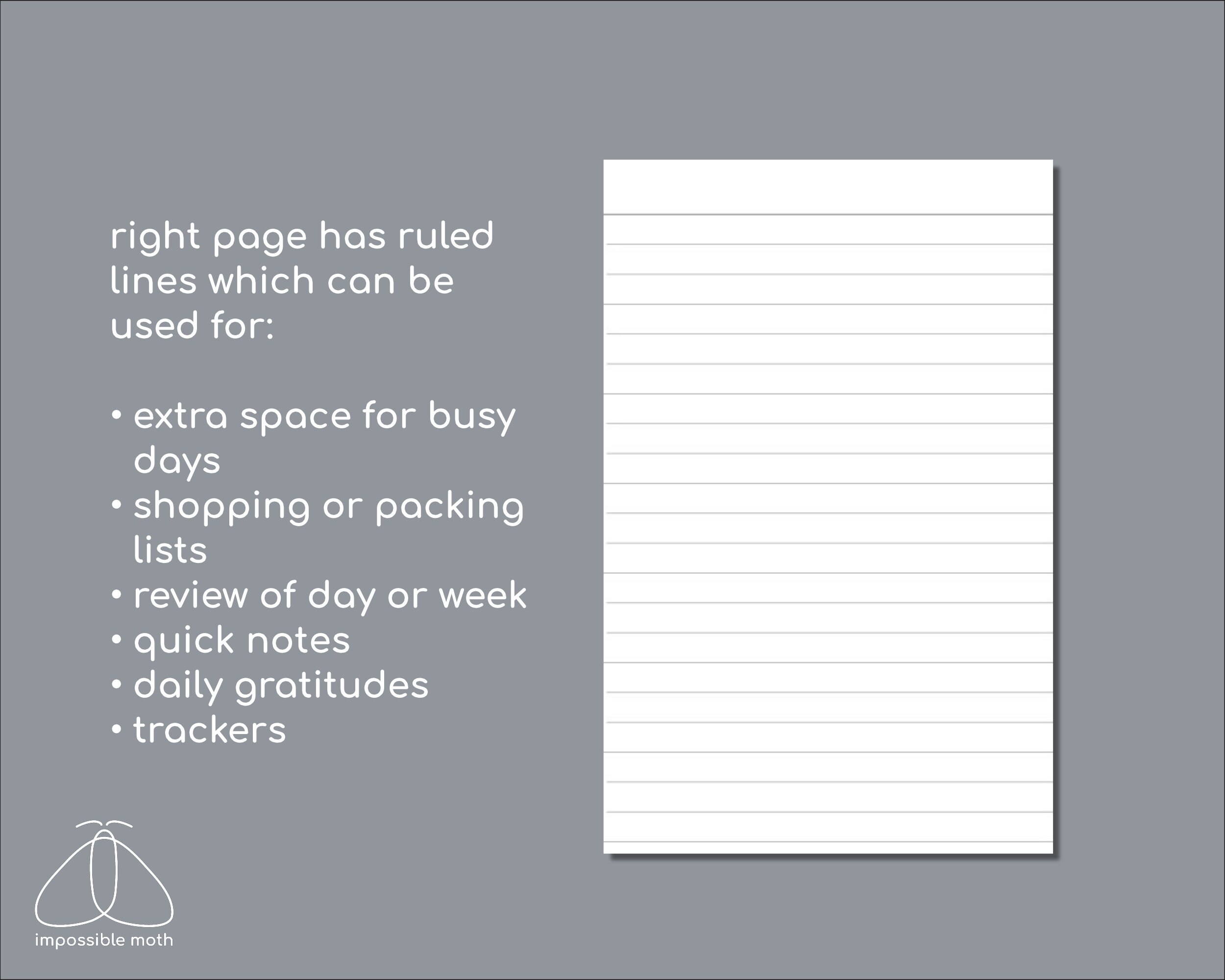 Undated small weekly planner printable pocket size insert for tn