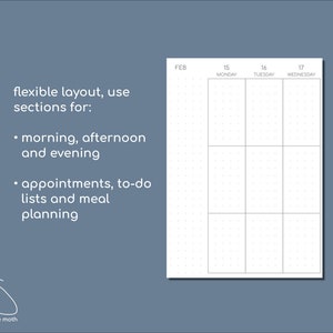 Weekly Planner 2024 Printable A6 Planner Inserts for TN, Vertical ...