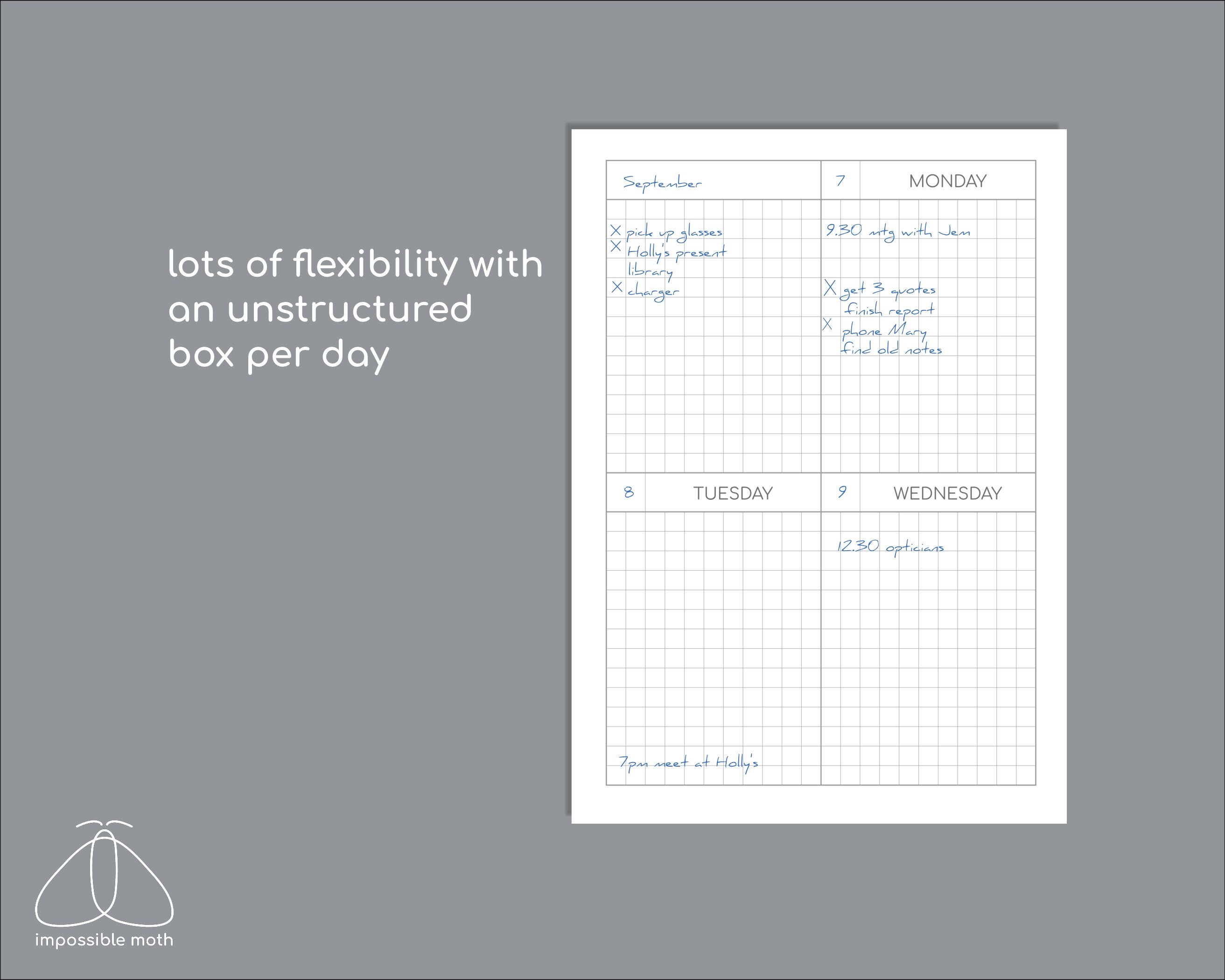 Undated Weekly Planner, B6 Printable Travelers Inserts - Etsy