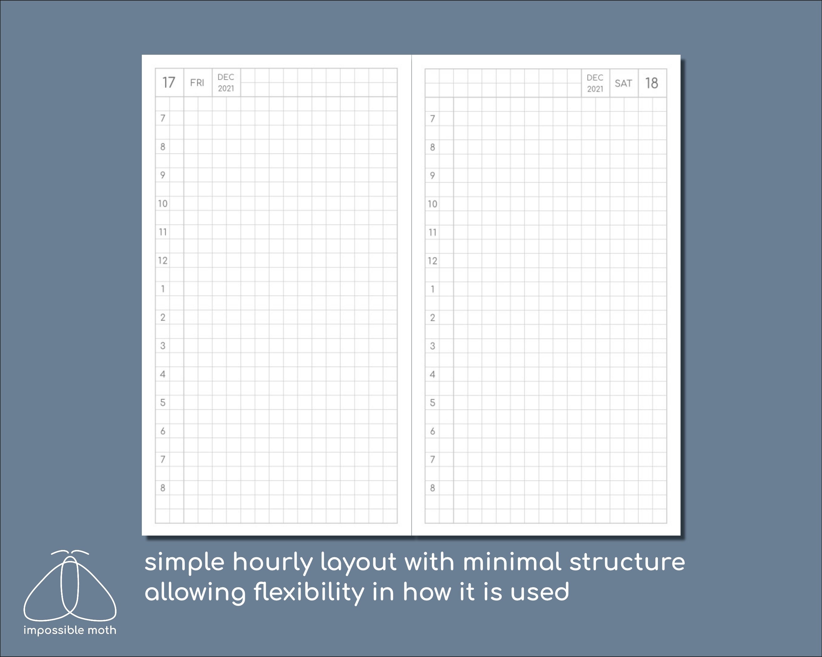 30 Minute Daily Planner 2024, Personal Size Printable Inserts for TN - Etsy